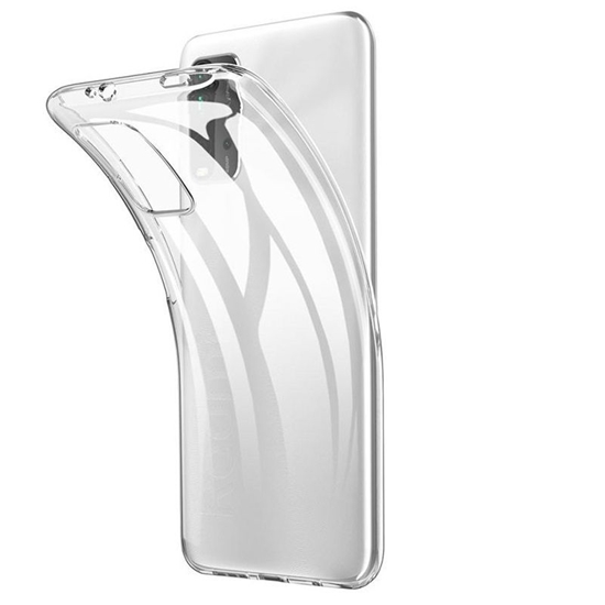 Picture of Evelatus Xiaomi Redmi 9T Clear Silicone Case 1.5mm TPU Transparent