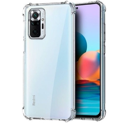 Изображение Evelatus Xiaomi Redmi Note 10S/Poco M5s Military Shockproof Silicone Case TPU Transparent