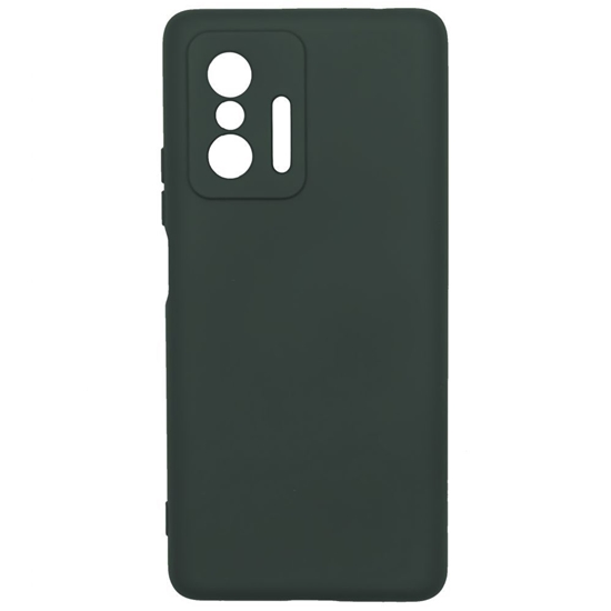 Изображение Evelatus Xiaomi Xiaomi 11T/11T Pro Nano Silicone Case Soft Touch TPU Dark Green
