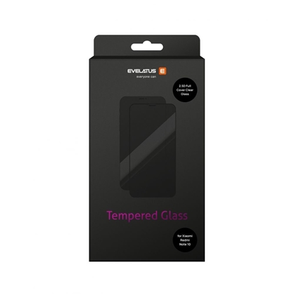Изображение Evelatus Xiaomi Xiaomi Redmi Note 10 2.5D Full Cover Japan Glue Glass Anti-Static