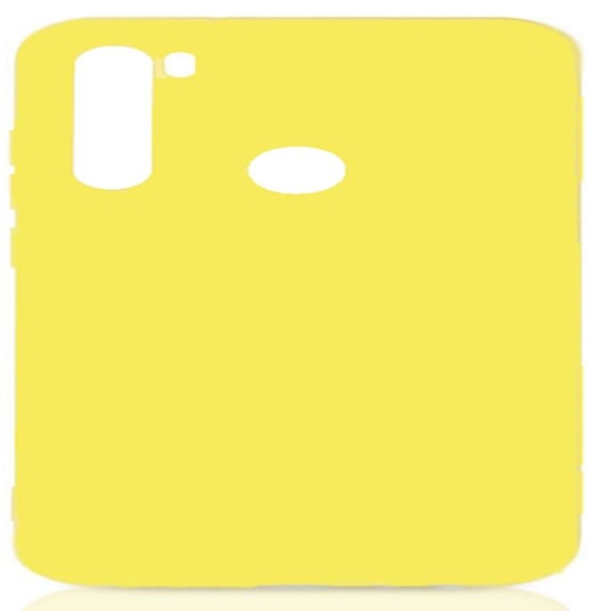Picture of Evelatus Xiaomi Xiaomi Redmi Note 8 / Redmi Note 8 2021 Nano Silicone Case Soft Touch TPU Yellow