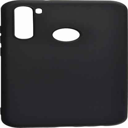 Изображение Evelatus Xiaomi Xiaomi Redmi Note 8 / Redmi Note 8 2021 Soft Touch Silicone Case with Strap Black