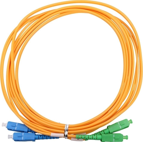 Picture of ExtraLink Extralink SC/APC-SC/UPC | Patchcord | Jednomodowy, Duplex, G657A1, 3mm, 2m