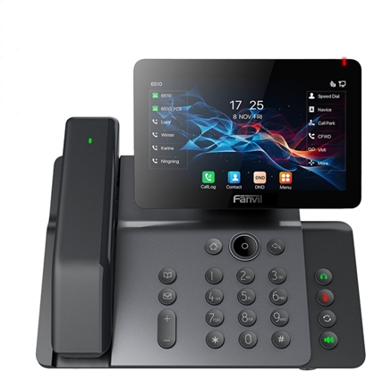 Picture of Fanvil V66 Pro, Premium IP Phone / SIP / POE / Gigabit / USB-Port / Bluetooth / Wi-Fi / BT Handset