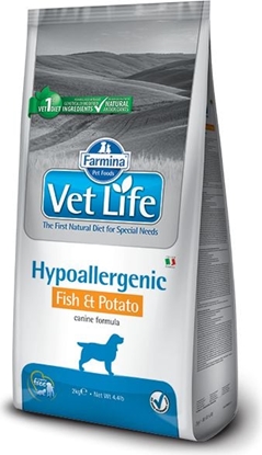 Изображение Farmina Pet Foods Vet Life Hypoallergenic Fish And Potato Pies 12kg