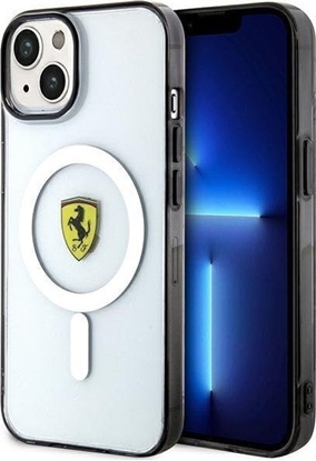 Picture of Ferrari Ferrari Outline Magsafe - Etui iPhone 14 (Przezroczysty)