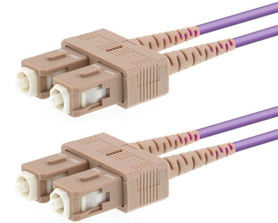 Picture of Fiber Patch Cable 50/125 - SC/SC 15m - OM4