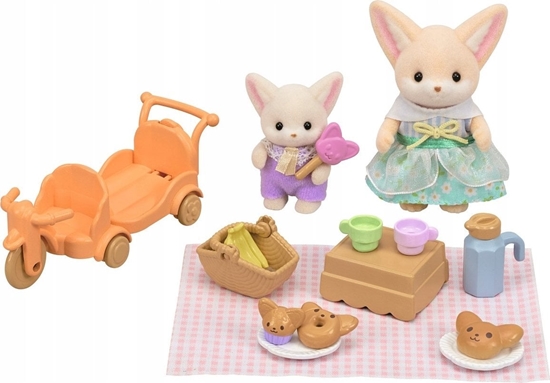 Picture of Figurka Epoch Sylvanian Families - Liski pustynne na pikniku (5698)