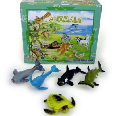 Attēls no Figurka Hipo Zwierzta morskie groszek 10-12cm p36 (HTE044)