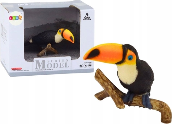 Picture of Figurka LeanToys Figurka Tukan Wielki Zwierzta wiata