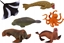 Изображение Figurka LeanToys Zestaw Figurek Zwierzt Morskich Mors Foka Omiornica 6Szt