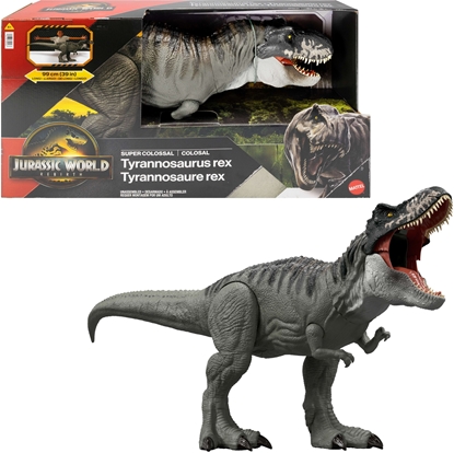Attēls no Figurka Mattel Jurassic World - Odrodzenie Kolosalny Tyranozaur 99 cm (JGB52)