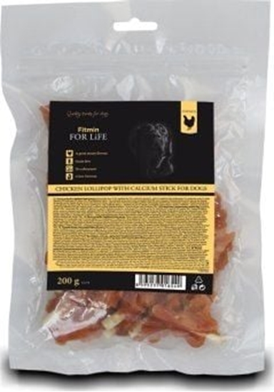 Picture of Fitmin  For Life dog lizak dla psa z patyczkiem wapiennym 200g