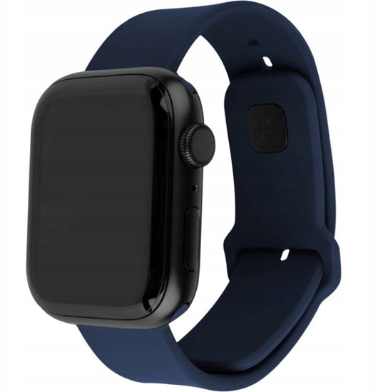 Picture of Fixed | Sporty Strap Set for Apple Watch 38/40/41 mm | 160-225 mm | Blue | Silicone