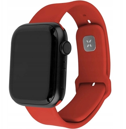 Picture of Fixed | Sporty Strap Set for Apple Watch 42/44/45 mm | 170-235 mm | Red | Silicone