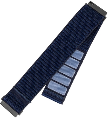 Attēls no Fixed | Sporty Strap with Quick Release 20mm for Smartwatch | 160-210 mm | Dark Blue | Nylon
