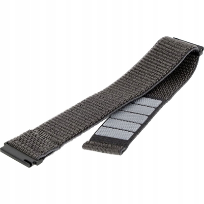Attēls no Fixed | Sporty Strap with Quick Release 20mm for Smartwatch | 160-210 mm | Dark gray | Nylon