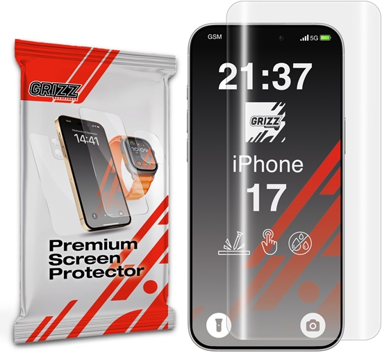 Picture of Folia hydroelowa GrizzGlass Hydrofilm do Apple iPhone 17