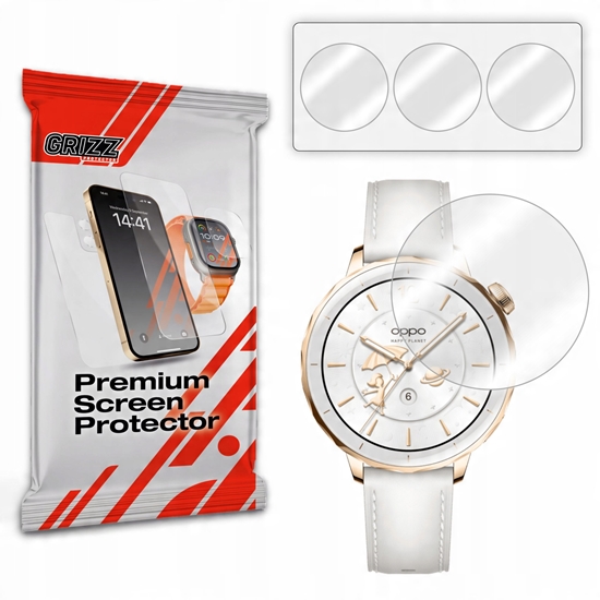 Изображение Folia hydroelowa GrizzGlass Hydrofilm do Oppo Watch X2 Mini