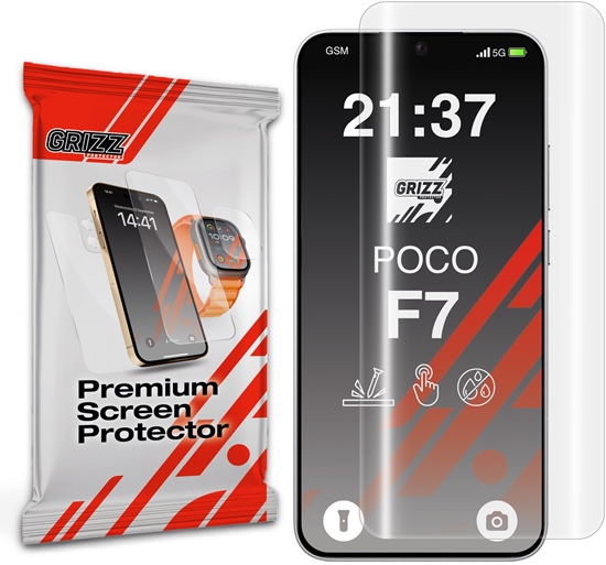 Picture of Folia hydroelowa GrizzGlass Hydrofilm do Xiaomi POCO F7 5G