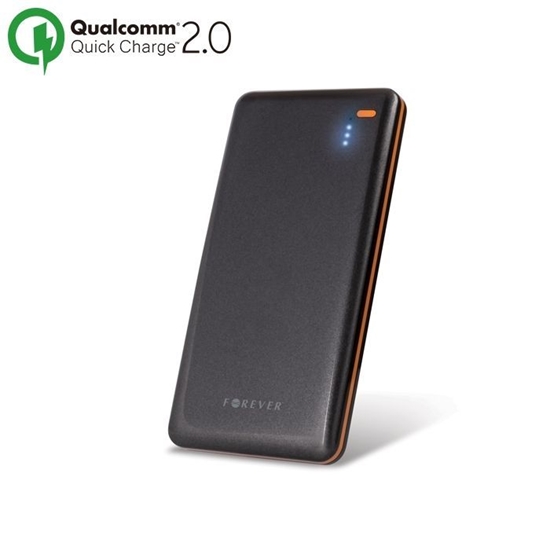 Picture of Forever Universal Power Bank 10000 mAh PTB-03 QUALCOMM Quick Charge 2.0 Black