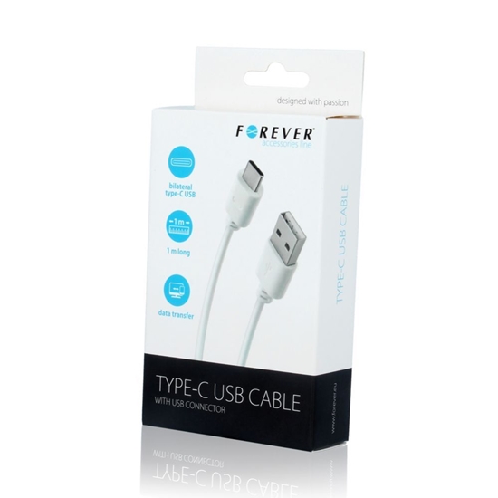 Picture of Forever Universal Type-C data and charging cable 1m