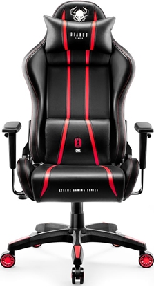 Attēls no Fotel Diablo Chairs X-One 2.0 King Czarny-czerwony
