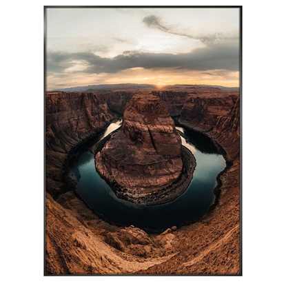 Picture of Foto glezna 80x120 Horseshoe Canyon