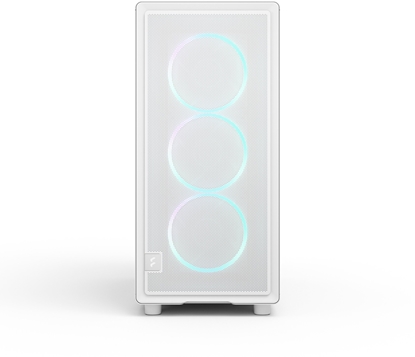 Изображение FRACTAL DESIGN Epoch White TG RGB Clear