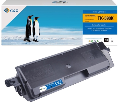 Picture of G&G kompatybilny toner z Kyocera TK590K, NT-CKTK590BK, black, 7000s
