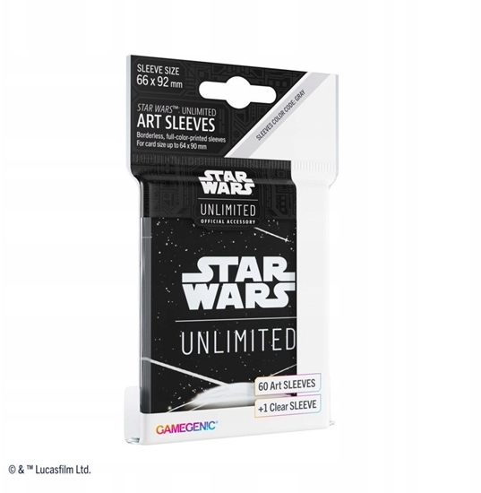 Picture of Gamegenic: Star Wars Unlimited - Art Sleeves - Card Back White