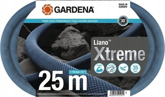 Picture of Gardena Textile Hose Liano Xtreme 3/4 , 25m Set
