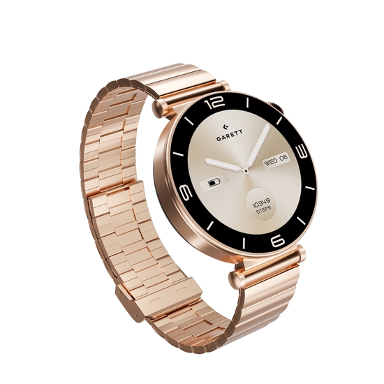 Picture of Garett Rose Gold Solid steel Smartwatch
