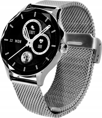 Изображение Garett Smartwatch Viva Silver steel AMOLED / IP67 / Find your phone / Music playback control