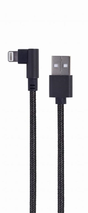 Picture of Gembird Apple Lightning Male - USB Male 0.2m Black