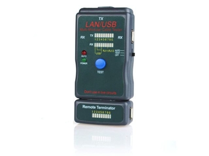 Picture of Gembird Cable tester for UTP, STP, USB Cables
