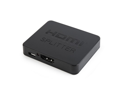 Изображение Gembird HDMI Splitter Male - 2 x HDMI Female Black
