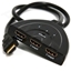 Attēls no Gembird Switch HDMI Male - HDMI Female Black