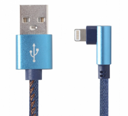 Picture of Gembird USB Male - Apple Lightning Male 1m Blue