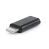 Picture of Gembird USB Type C Female - Apple Lightning Male Black