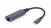 Изображение Gembird USB Type-C Male - RJ-45 Female Space Grey