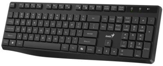 Изображение Genius KB-7200 COPILOT, klawiatura CZ/SK, 2.4 [Ghz], bezprzewodowa, czarna
