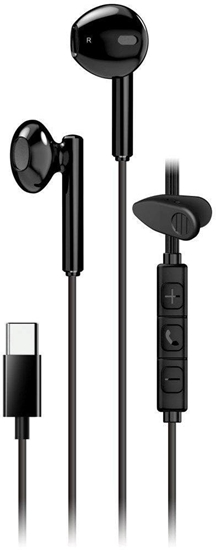 Picture of GENIUS sluchátka HS-M366 headset, mikrofon, USB-C, rotání klip, erná