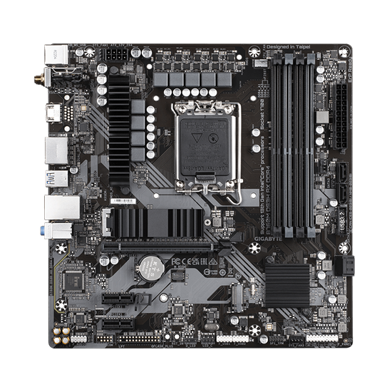 Picture of Gigabyte B760M DS3H AX DDR4 motherboard Intel B760 Express LGA 1700 micro ATX