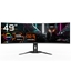 Изображение Gigabyte Gaming Monitor 49" OLED AORUS CO49DQ EK1, 5120x1440 DQHD, 3 ms, 250 cd/m2 (TYP), HDMI ports quantity 2, 144 Hz, Black
