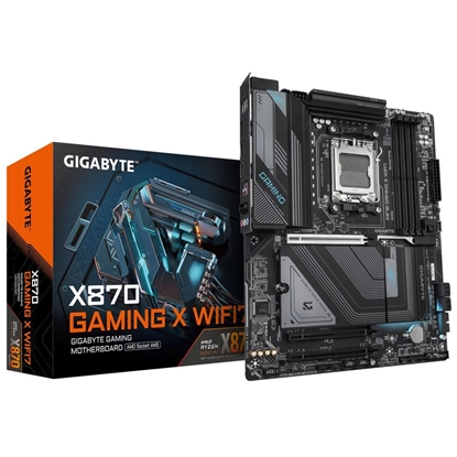 Attēls no GIGABYTE X870 GAMING X WIFI7 AM5 ATX MB