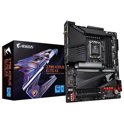 Attēls no Gigabyte Z790 AORUS ELITE AX motherboard Intel Z790 LGA 1700 ATX