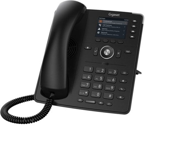 Picture of GIGASET P710 IP PRO IP Tischtelefon 7,1 cm 2,8 Zoll TFT-Farbdisplay Freisprechen Kopfhreranschluss 2x RJ45 inkl. PoE