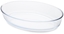 Attēls no Glass baking dish oval Borosilicate Glass 35x24x7cm / 3L 8006043023299