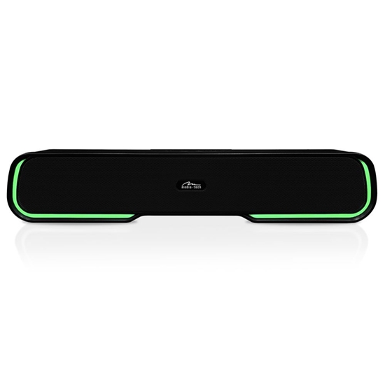 Picture of Głośnik Bluetooth typu Soundbar PHANTOM BT MT3180 Bluetooth 5.1+EDR/MP3/MicroSD/USB/AUX/Wbudowany Mikrofon/Micro-USB/RGB/RMS 10W/ PMPO 450W
